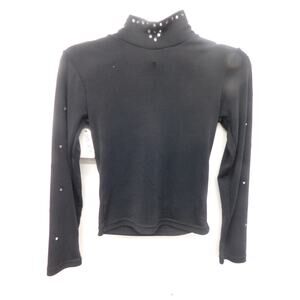 Dance Top State Line Tack Medium Adult Black Jazz